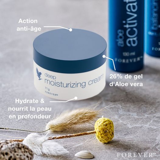 Pot de crème hydratante intense