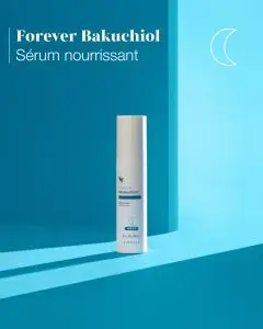 Sérum au bakuchiol pour améliorer l’éclat et lisser la peau pendant la nuit